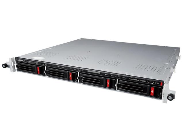 BUFFALO バッファロー TeraStation TS6000シリーズ 4ベイ ラックマウント 24TB(TS6400RN2404)