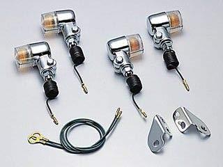 大阪単車用品工業 ハリケーン ミニウインカーkit 品番:HA5701-02 カラー:オレンジレンズ