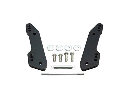 ハリケーン ステップオフセットプレート 品番:HF5307 カラー:ブラックの通販は