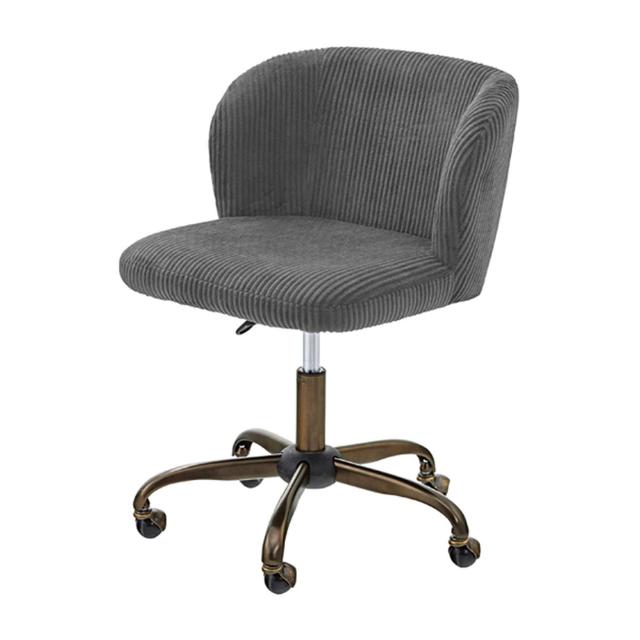 AZUMAYA 東谷 ロール デスクチェア 【ROL-300GY】 L1