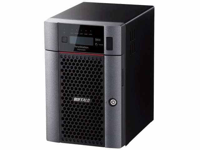 BUFFALO バッファロー ハードウェアRAID Windows Server IoT 2019 for Storage Standard Edition搭載 6ベイデスクトップNAS 48TB WSH562