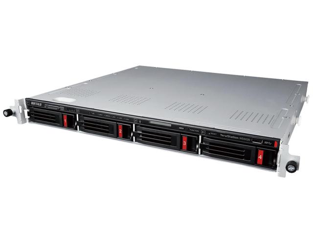 BUFFALO バッファロー Windows Server IoT 2019 for Storage Standard Edition搭載 4ベイラックマウントNAS 32TB  WS5420RN32S9 1個の通販は