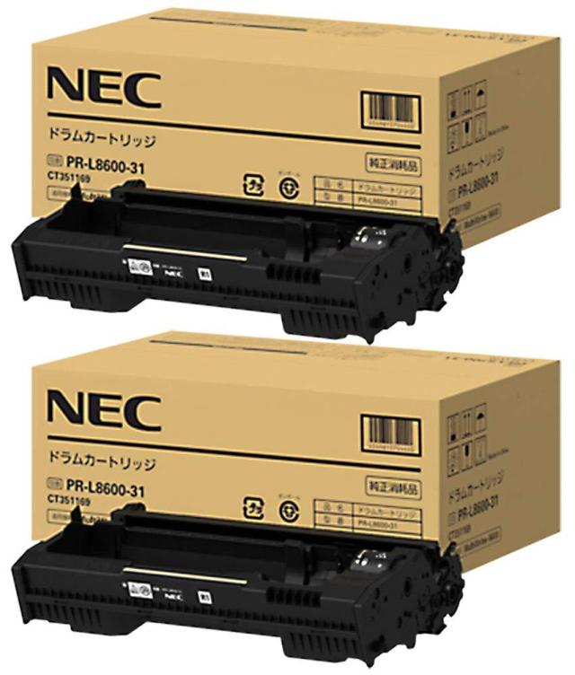 NEC 日本電気 PR-L8600用ドラムカートリッジ (約40000ページ(A4・5%)印刷可能)(PR-L8600-31)の通販は
