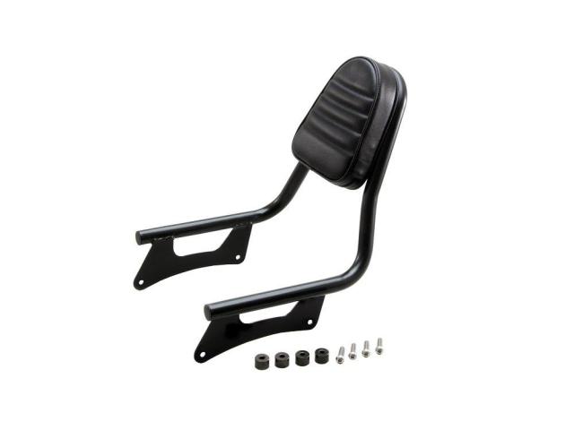 大阪単車用品工業 ハリケーン バックレスト 品番:HA6410B カラー:ブラック