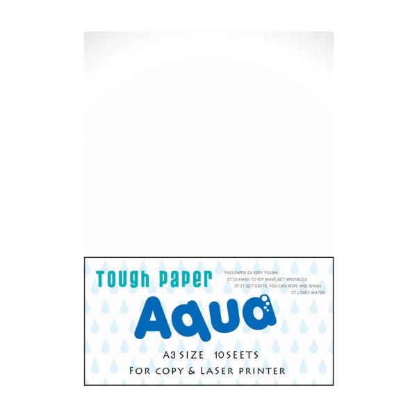 和紙のイシカワ タフペーパーアクア A3判 10枚入 10袋 OAC-1200-10P (1382794) 10,255円
