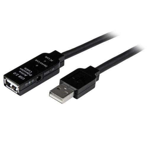 STARTECH.COM USB 2.0アクティブ延長ケーブル 15m オス/メス USB2AAEXT15M(USB2AAEXT15M)の通販は