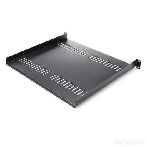 STARTECH.COM 1U 固定式棚板 放熱用スリット付き 奥行き406mm CABSHELF116V(CABSHELF116V)の通販は