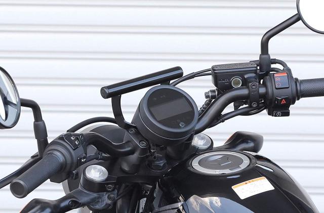 KIJIMA キジマ 【必ず購入前に仕様をご確認下さい】ハンドルマウントステー BK   レブル250 (204-0695) 4,528円