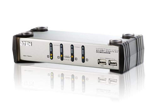 ATEN マルチインターフェース 4ポート KVMPスイッチ (CS-1734A)