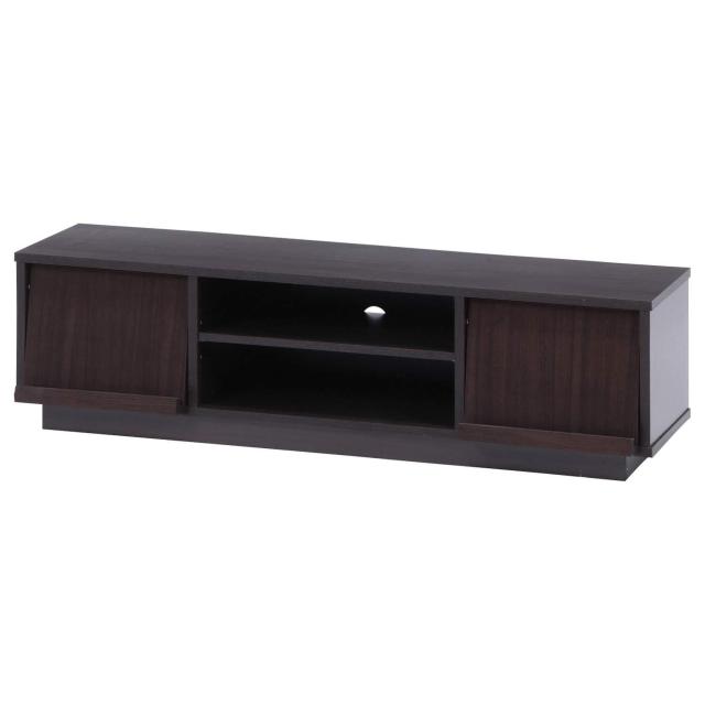 不二貿易 フラップTVボード ブラウン 品番:99261 北海道、沖縄、離島配送不可
