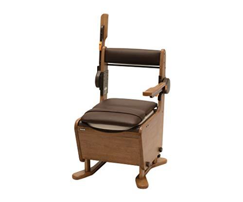 パナソニックエイジフリー 家具調トイレ【座楽】ひじ掛けはね上げ 脱臭 あたたか便座 ミディアムブラウン PN-L23418MB 1個の通販は