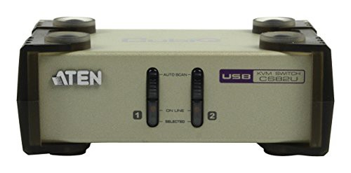 PRINCETON プリンストン ATENジャパン CS82U マルチインターフェース 2ポート USB KVMスイッチ (CS82U)の通販は