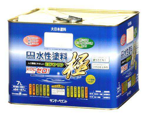サンデーペイント サンデー 水性ECOアクア グレー 7L #275274の通販は