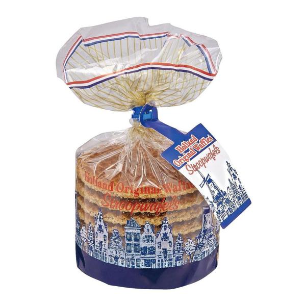 COMOLIFE コモライフ ホーランドオリジナルワッフル ストループワッフル 袋入り 250g(8枚入)×15個セット (1403935)