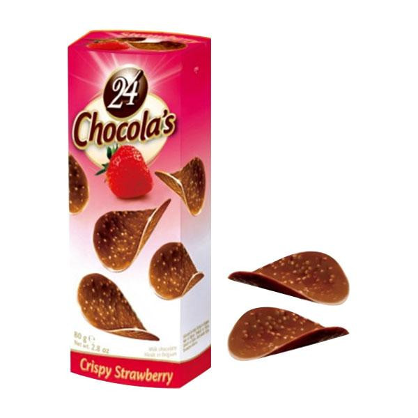 COMOLIFE コモライフ ハムレット チョコチップス 24P ストロベリー 12箱 100001065 (1424617)