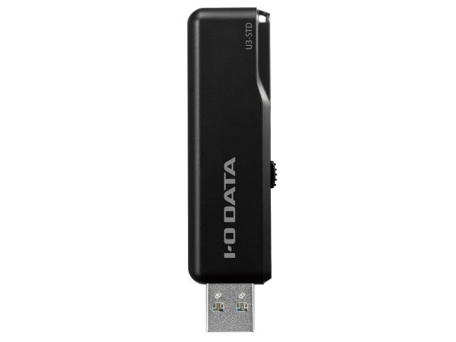 IODATA アイオーデータ USB 3.1 Gen 1(USB 3.0)/USB 2.0対応 USBメモリー ブラック 256GB ブラック(U3-STD256GR/K)