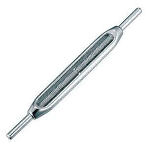 浅野金属工業 パイプターンバックルA型ストレート サイズ:22 浅野金属工業 ターンバックルストレート サイズ:22