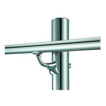 浅野金属工業 V400自在L型Pブラケット支柱半受60.5X38HLの通販は