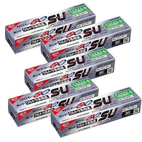 ハンディ・クラウン コニシ #04593ウルトラ多用途SUクリヤー120ml5本