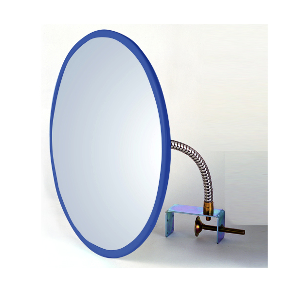 信栄物産 防犯ミラー クランプタイプ CR-45-BL ブルー 【0350-00139】の通販は