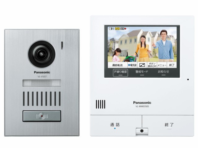 PANASONIC パナソニック 外でもドアホン VL-SVD505KS