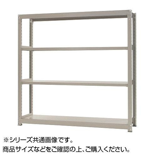 北島 中量ラック 耐荷重300kgタイプ 単体 間口1200×奥行900×高さ2400mm 4段 ニューアイボリー (1435479)