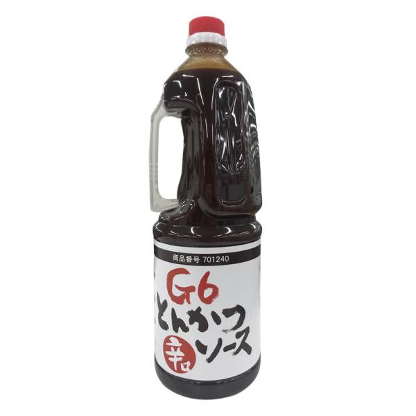 COMOLIFE コモライフ タカハシソース G6とんかつソース辛口 1.8L 8本セット 701240 (1455322)