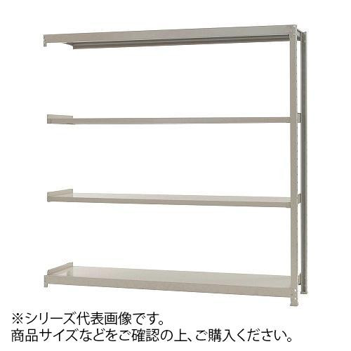 軽中量ラック 耐荷重200kgタイプ 連結 間口900×奥行300×高さ1800mm 4段 アイボリー 軽中量ラック 耐荷重200kgタイプ 連結 間口900×奥行300×高さ900mm 3段