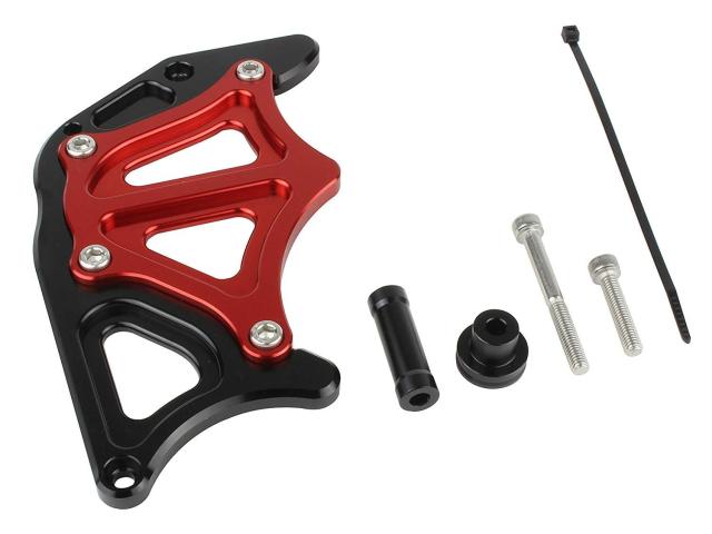 POSH(ポッシュ) スプロケットカバー  黒/赤 R25/R3/MT 品番066201-26の通販は