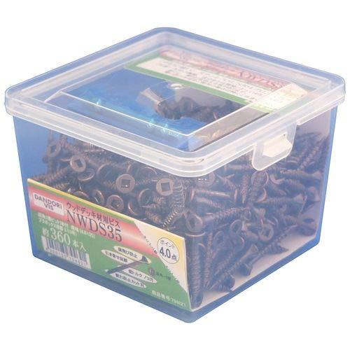 ダンドリビス ステンレス ウッドデッキ材用ビス NWDS 12号 35(360本入)の通販は 5,885円