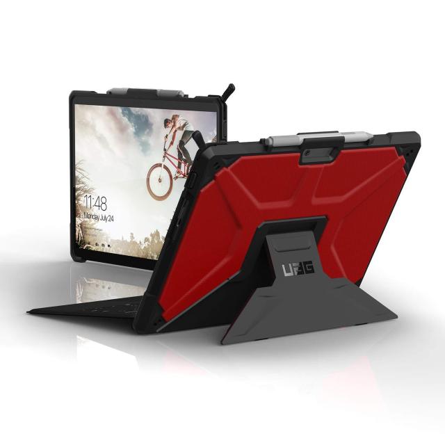 プリンストン 【日本正規代理店品】URBAN ARMOR GEAR社製Surface Pro X用METROPOLISケース (マグマ)UAG-SFPROX-MG