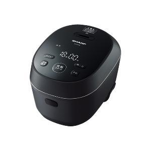 SHARP シャープ IHジャー炊飯器 3合 PLAINLYシリーズ 匠の火加減 ブラック KS-HF05B-B