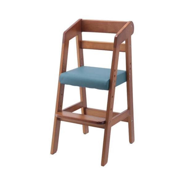 不二貿易 木製ベビーチェアー ミディアムブラウン 14938