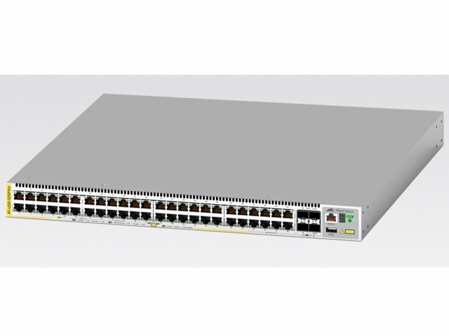 ALLIEDTELESIS アライドテレシス AT-x530-52GPXm[10/100/1000BASE-Tx40(PoE-OUT)、100/1000/2.5G/5GBASE-Tx8(PoE-OUT)、SFP+スロットx4](4042R) 349,747円
