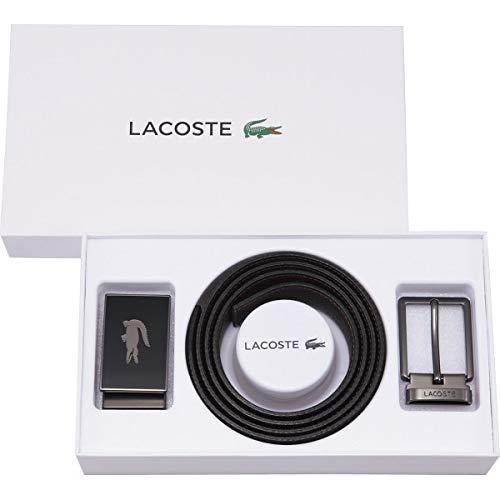 ラコステベルトギフト クロ/チョコ  LB87310 クロ/チョコ