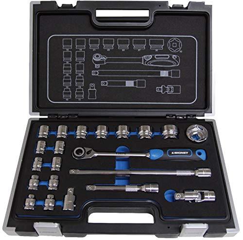 SIGNET(シグネット) 13137 1/2DR 21PC ショートソケットセット(6角) 13137
