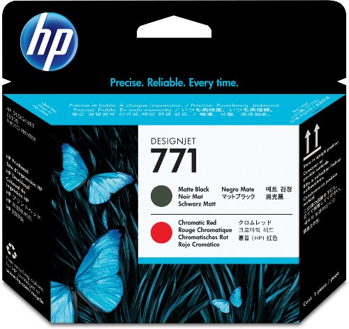 HP エイチピー HP 771 プリントヘッド マットブラック/クロムレッド(CE017A)