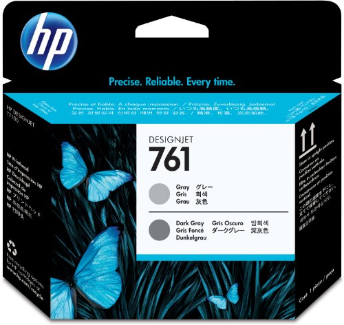 HP エイチピー HP761 プリントヘッド グレー/ダークグレー(CH647A)