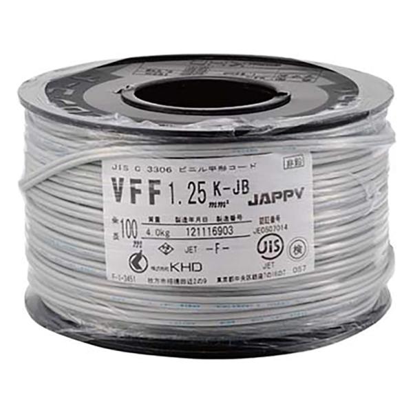 JAPPY VFF 1.25SQ  シロ ボビンK JB【入数:100】
