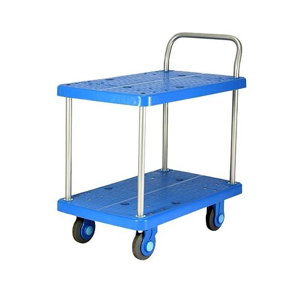 COMOLIFE コモライフ 静音台車 テーブル2段式 最大積載量250kg PLA250-T2