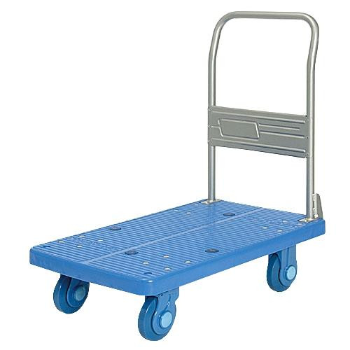 COMOLIFE コモライフ 静音台車 ハンドル固定式 ウレタンタイヤ付 最大積載量250kg PLA250-UR