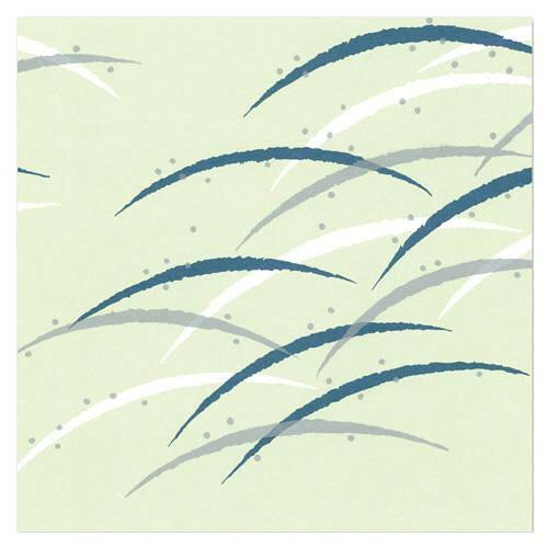 COMOLIFE コモライフ 包装紙 Sラップ ススキ 青 全判 100セット S-255B (1541514) 5,604円