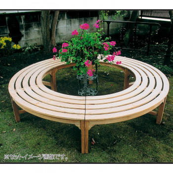 ジャービス商事 ラウンドベンチ2型 36708 (1562582)の通販は