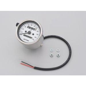 DAYTONA デイトナ 【必ず購入前に仕様をご確認下さい】キカイシキSPメーター 220km SUS/WH (15636) 7,465円
