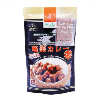 COMOLIFE コモライフ 風と光 奄美カレー 甘口 180g×24 (1537687)
