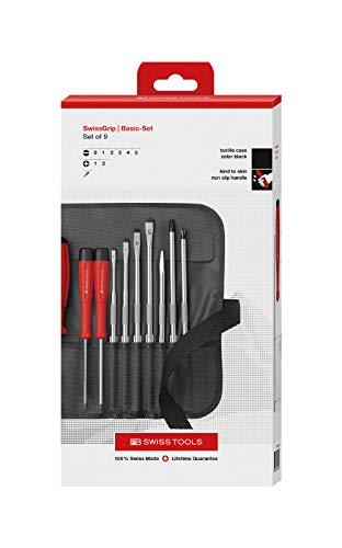 PB SWISS TOOLS 8218.BKCBB 差替式ドライバーセット ブラック (BOX) 8218.BKCBBの通販は 10,991円