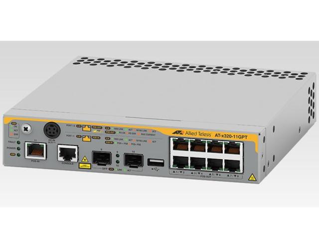 ALLIEDTELESIS アライドテレシス AT-x320-11GPT-N7アカデミック / 3893RN7の通販は
