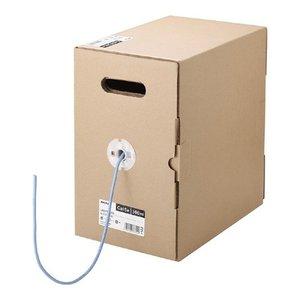 BUFFALO バッファロー Cat5e LANケーブル 300m 単線 ブルー(BL5E3000BL)
