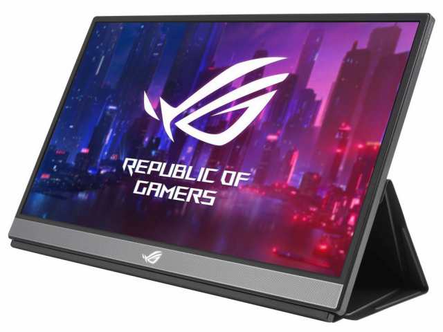 ASUS エイスース XG17AHPE 17.3型 【限定商品】【XGシリーズ】IPSパネル搭載液晶モニター 1920×1080 スピーカー搭載 miniHDMI2.0 USB タイプCの通販は