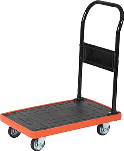 TRUSCO トラスコ中山 トラスコ中山 (株) MKP158 8000 TRUSCO MKP樹脂台車コボレ止付716×436 固定ハンドルタイプ 3616045